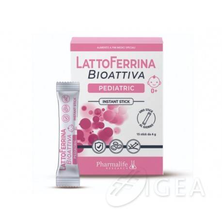Pharmalife Research Lattoferrina Bioattiva Pediatric 15 stick