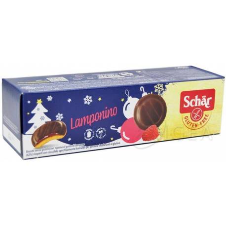 Schar Lamponino Biscotti al Lampone e Cioccolato Senza Glutine 150 gr