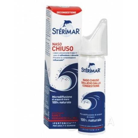 Laboratorio Balducci Sterimar Ipertonico Spray utile per il Naso Chiuso 50 ml