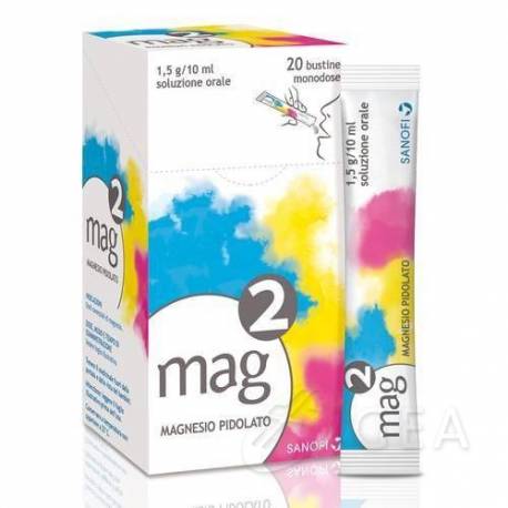 MAG 2 Soluzione Orale 20 bustine monodose 1,5 g/10 ml