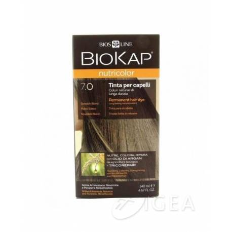 Bios Line BioKap Nutricolor Tinta Colore 7.0 Biondo Medio