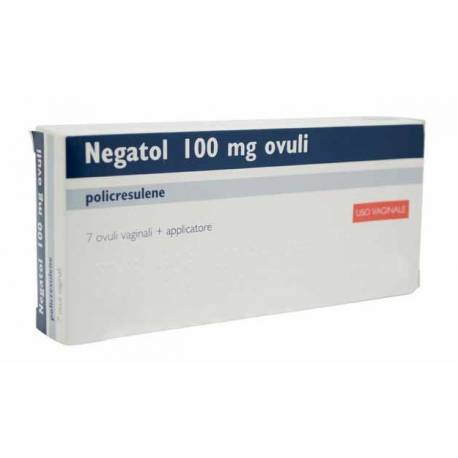 Negatol 7 Infezioni Vaginali Ovuli Vag 0,1 g Con Applicatore