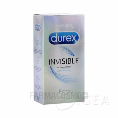Durex Preservativi Invisible Ultra Sottili 12 pezzi