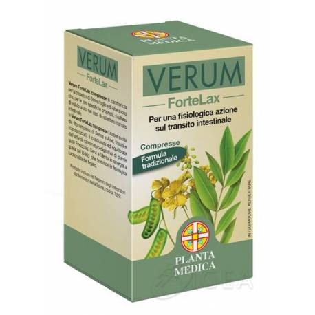 Planta Medica Verum Fortelax Integratore per il Transito Intestinale 80 Compresse