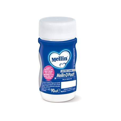 Mellin Extra Care 0 Post Liquido Alimento per neonati 24 Pezzi 90 ml