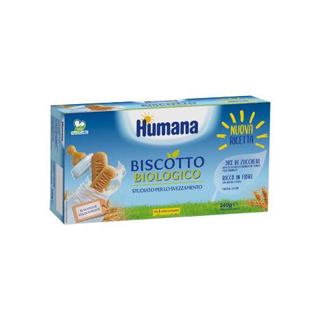 Humana Biscotto Baby Bio 2 Biscotto bio per neonati 2 sacchetti x
