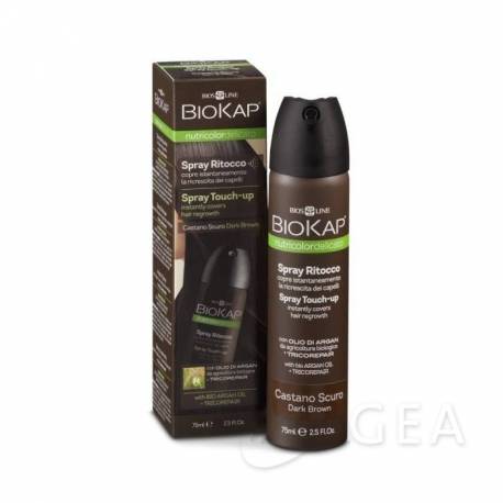Bios Line Biokap Spray Ritocco Castano Scuro75 ml