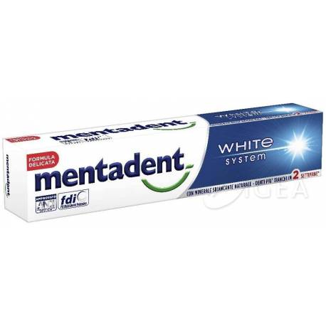 Mentadent White System Dentifricio Sbiancante 75 ml