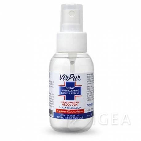 Virpur Spray Igienizzante Mani e Superfici 70 ml