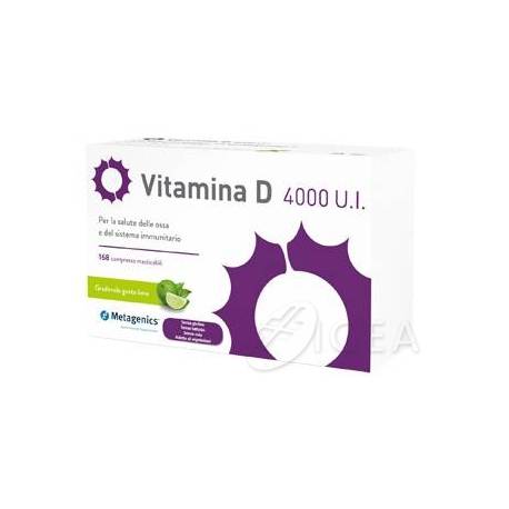 Metagenics Vitamina D 4000 UI 168 Compresse Masticabili