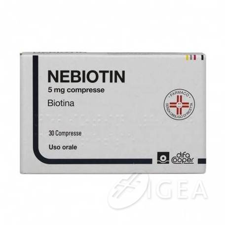 Difa Cooper Nebiotin 30 compresse 5 mg
