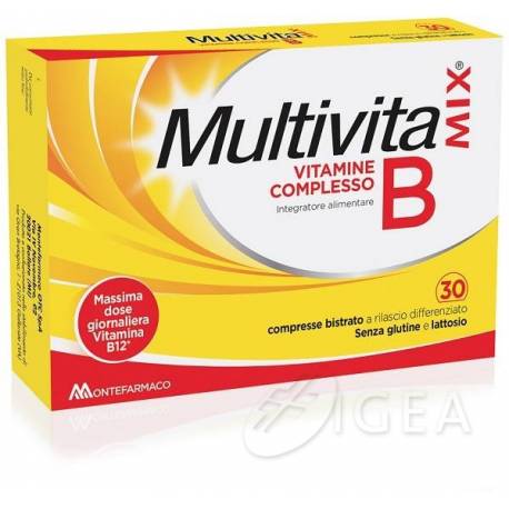 Montefarmaco Multivitamix Vitamine Complesso B 30 Compresse