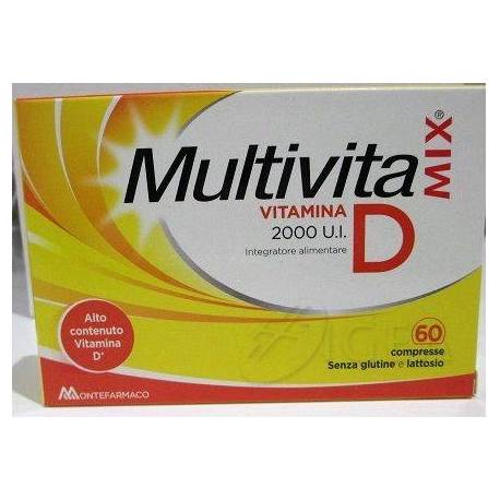 Montefarmaco Multivitamix Vitamina D 2000 U.I. 60 Compresse