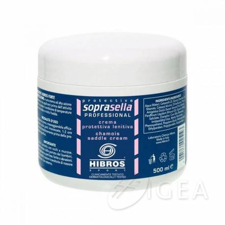 Hibros Crema Soprasella Crema Protettiva e Lenitiva 500 ml