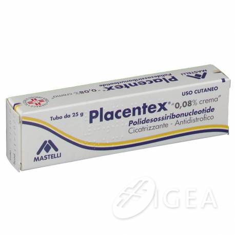 Placentex Crema Dermatologica 0,08% Cicatrizzante 25 g