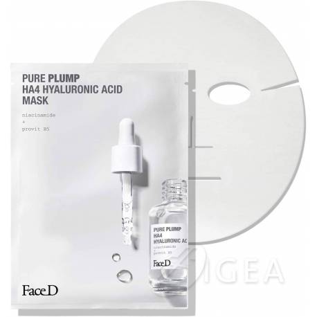 Face D Pure Plump Hyaluronic Acid Mask Monodose 5 Pezzi