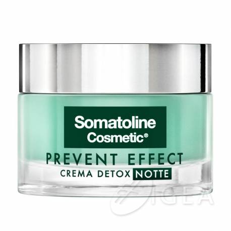 Somatoline Cosmetic Prevent Effect Crema Detox Viso Notte 50 ml