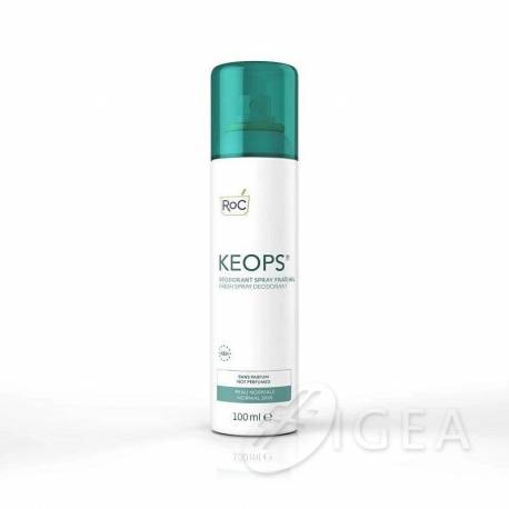 Roc Keops Deodorante Spray Fresco Senza Profumo 48 H 100 ml