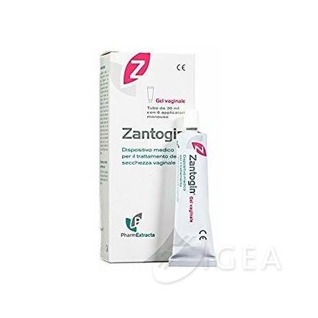 Zantogin Gel Vaginale Lubrificante ed Emolliente 30 ml