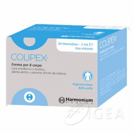 Harmonium Pharma Colipex Crema Corpo Emolliente e Lenitiva 30 bustine