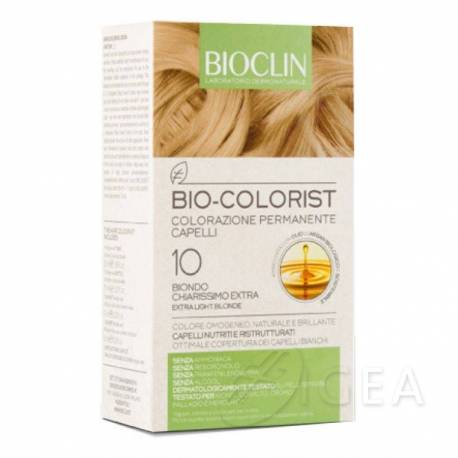 Bioclin Bio Colorist Kit Trattamento Colorante 10 Biondo Chiarissimo Extra