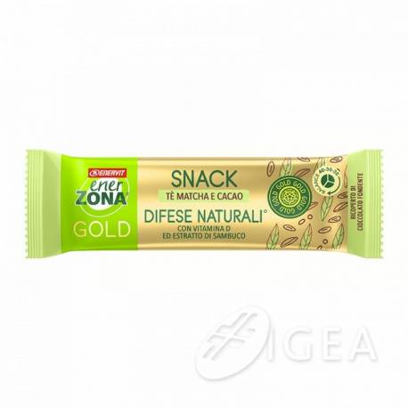 Enerzona Snack Gold Difese Naturali Tè Matcha e Cacao 31 g