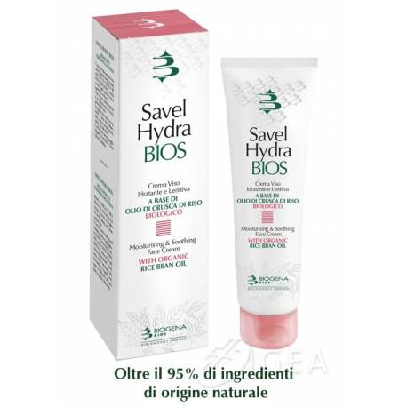 Biogena Savel Hydra Bios Crema Viso Idratante e Lenitiva 60 ml