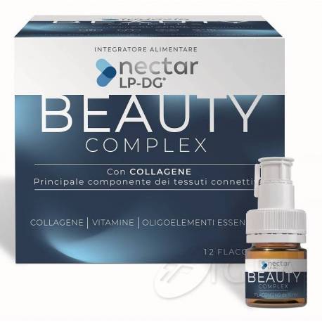 Nectar LP-DG Beauty Complex Integratore di Collagene 12 Flaconi