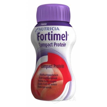 Nutricia Fortimel Compact Protein Frutti di Bosco Alimento a Fini Medici Speciali 4 X 125 ml