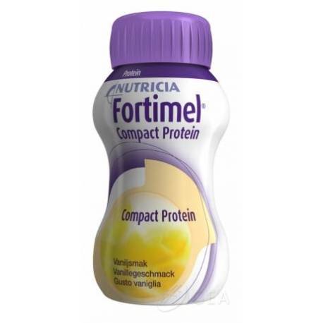Nutricia Fortimel Compact Protein Vaniglia Alimento a Fini Medici Speciali 4 X 125 ml