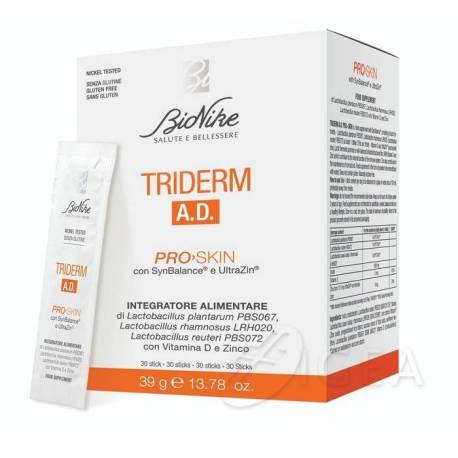 BioNike Triderm AD Pro Skin Integratore di Fermenti Lattici 30 stick