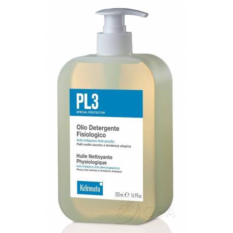 Kelemata PL3 Olio Detergente Fisiologico Anti-Prurito 500 ml