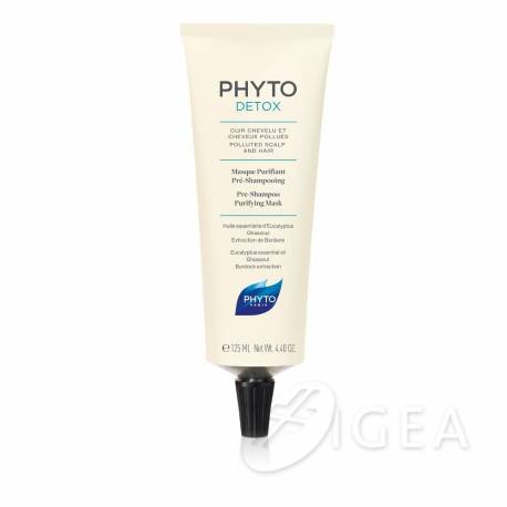 Phyto Phytodetox Maschera Purificante Pre-Shampoo 125 ml