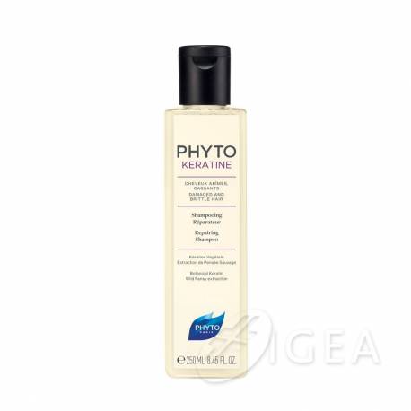 Phyto Phytokératine Shampoo Riparatore Per Capelli Rovinati 250 ml