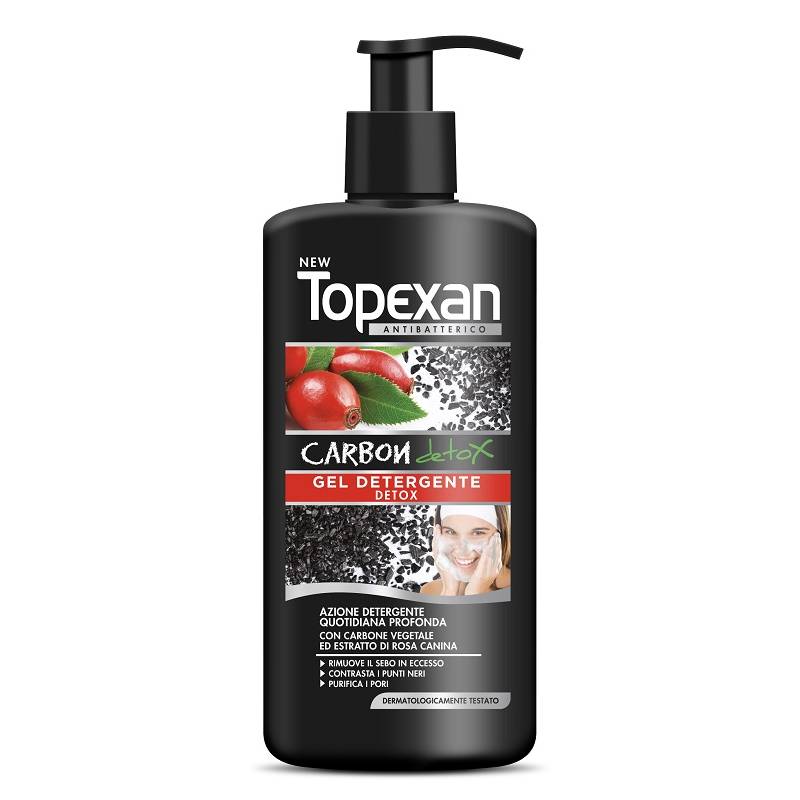 New Topexan Gel Detergente Carbon Detox 200 ml