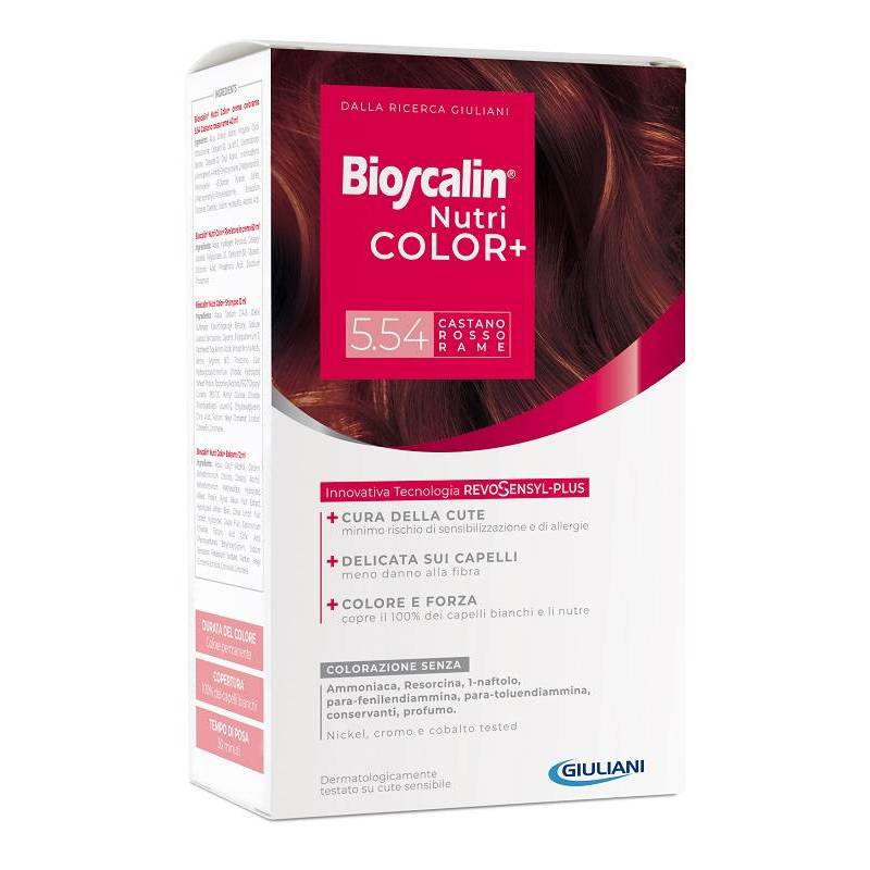 Bioscalin Nutricolor+ 5,54 Castano Rosso Colorazione Permanente