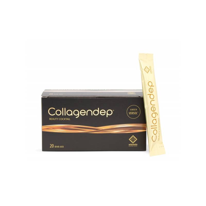 Collagendep Beauty Cocktail Integratore per la Pelle 20 Drink Stick da 15 ml