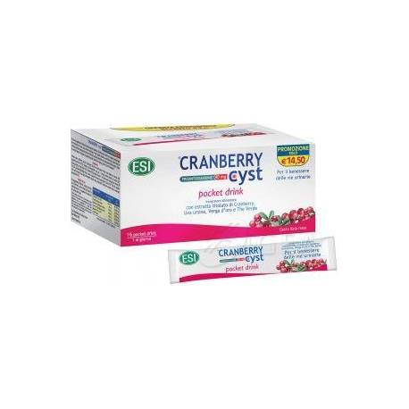 Esi Cranberry Cyst Pocket Drink Integratore Vie Urinarie