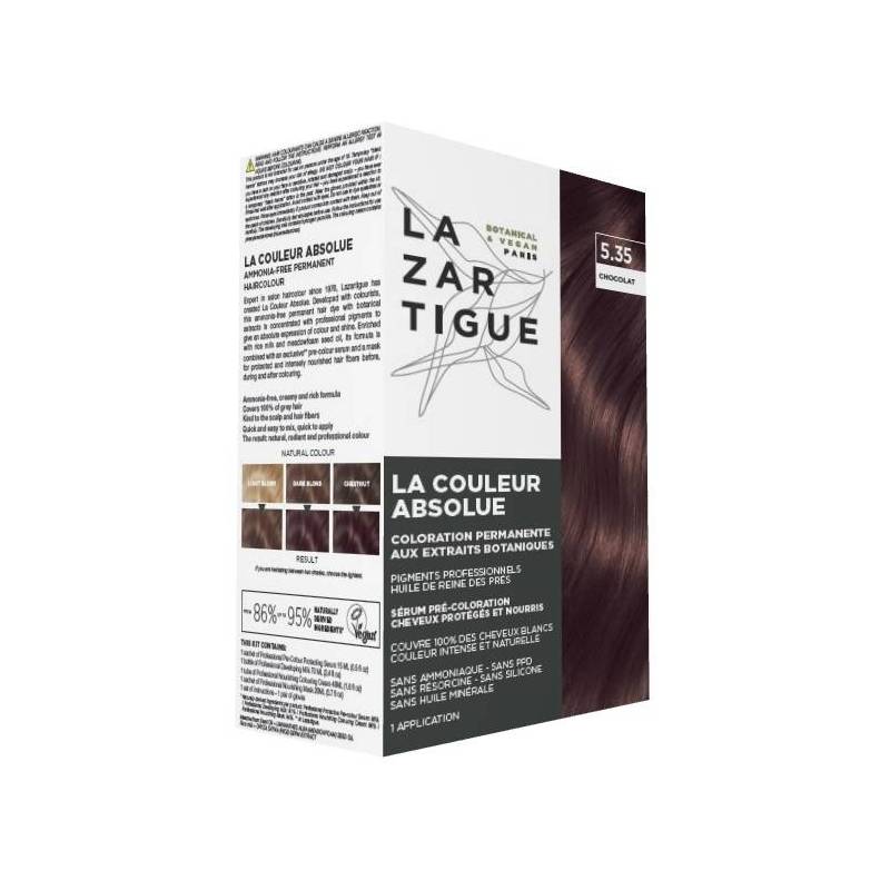 Lazartigue La Couleur Absolue Tinta Capelli 5.35 Cioccolato