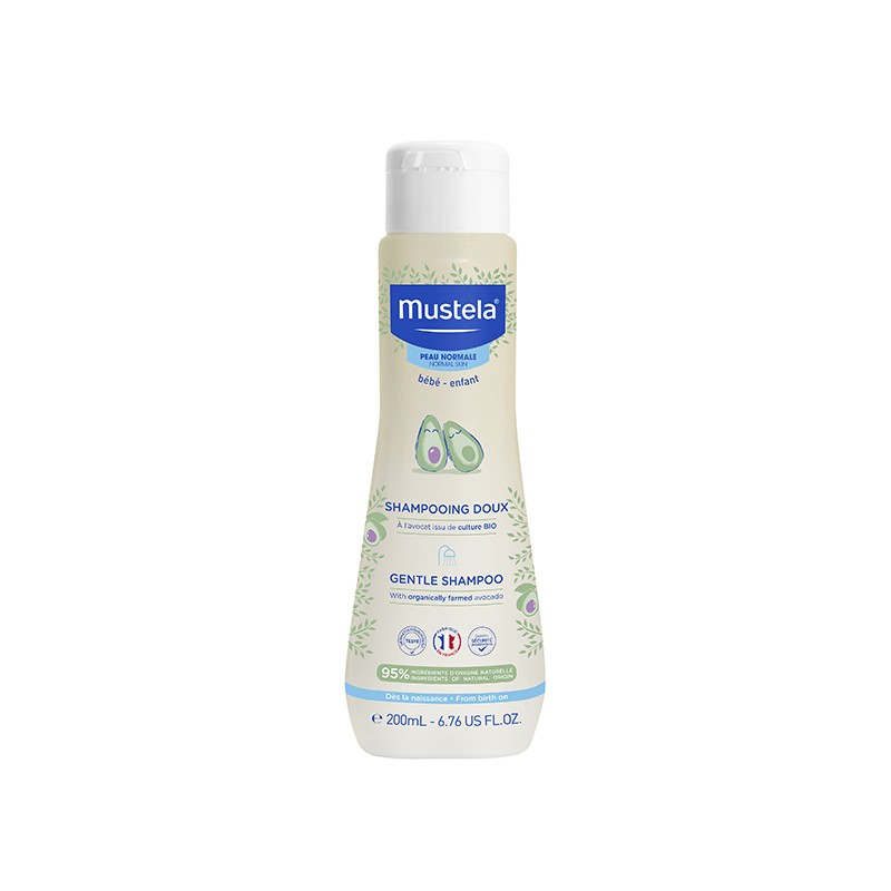 Mustela Shampoo Dolce per Capelli Fini e Delicati del Neonato 500 ml