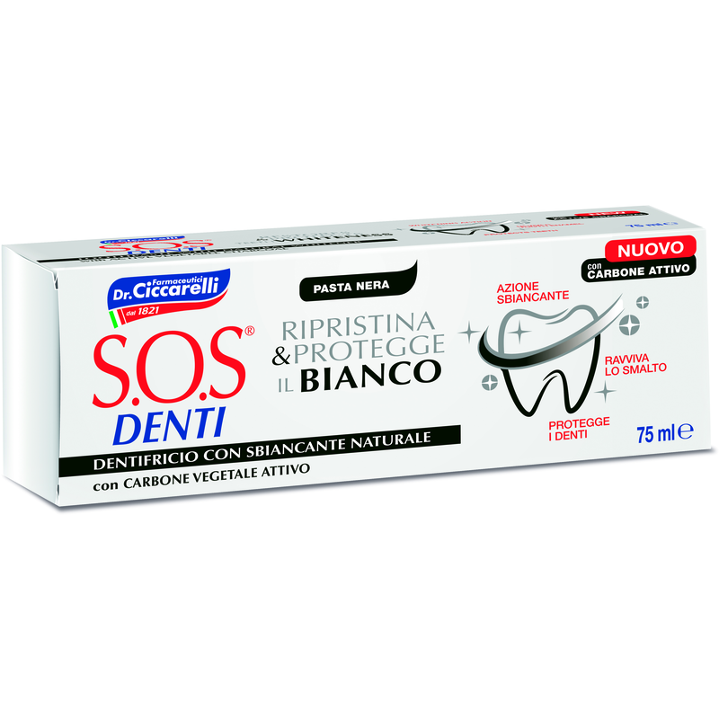 Dr Ciccarelli Sos Denti Dentifricio Sbiancante 75 ml