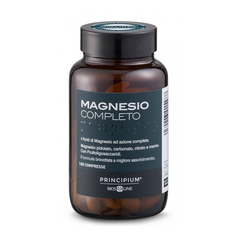 Bios Line Principium Magnesio Completo Integratore di Magnesio 180 compresse