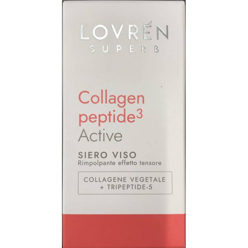 Lovren Superb Collagen Peptide3 Active Siero Viso Rimpolpante 30 ml