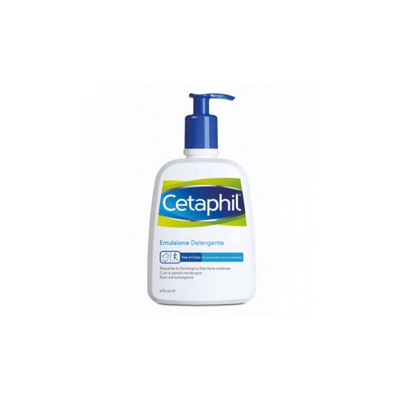 Cetaphil Emulsione Detergente Fluida Viso 470 ml