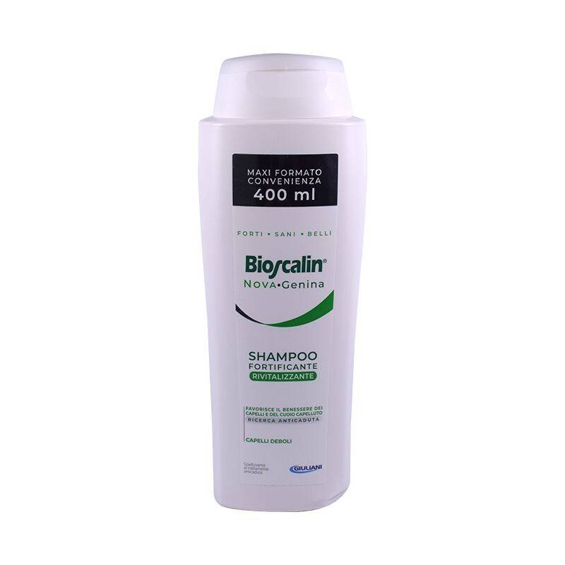 Bioscalin Nova Genina Shampoo Fortificante Rivitalizzante per Capelli Deboli 400ml