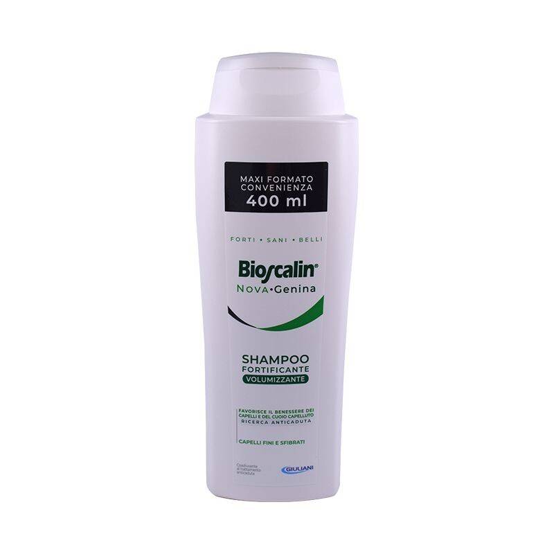 Bioscalin Nova Genina Shampoo Fortificante Volumizzante per capelli fini e sfibrati 400ml