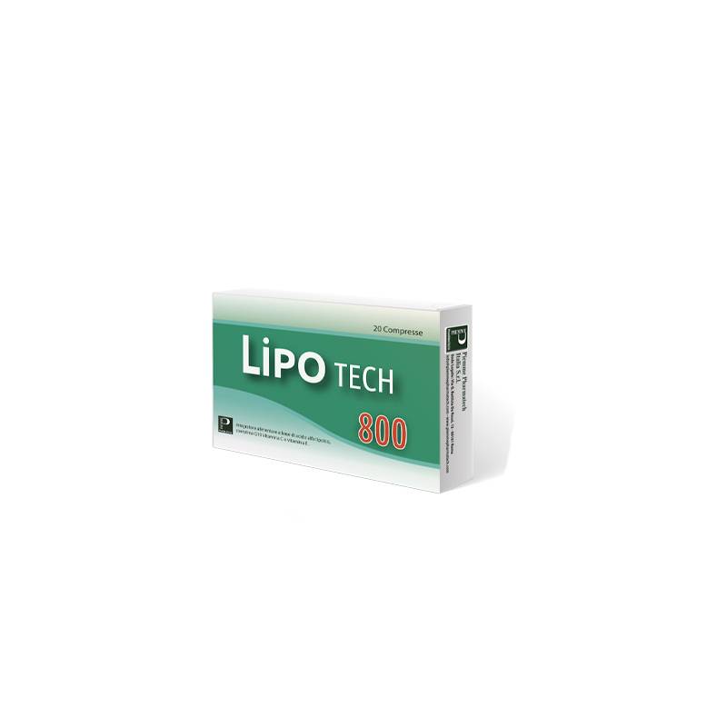 Piemme Lipotech 800 Acido Alfa Lipoico 20 Compresse