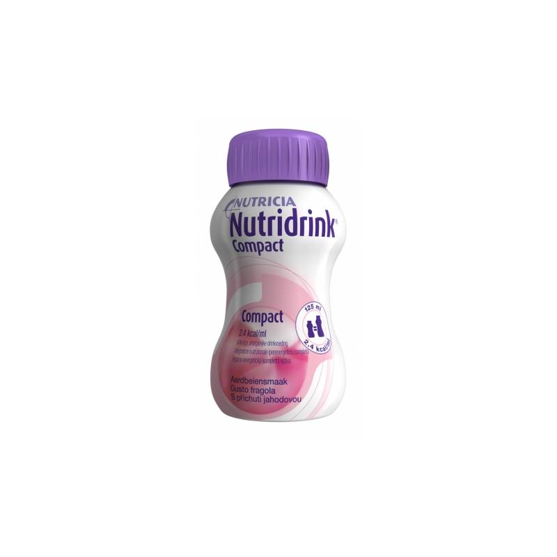 Nutricia Nutridrink Compact Fragola 125 ml 4 pezzi