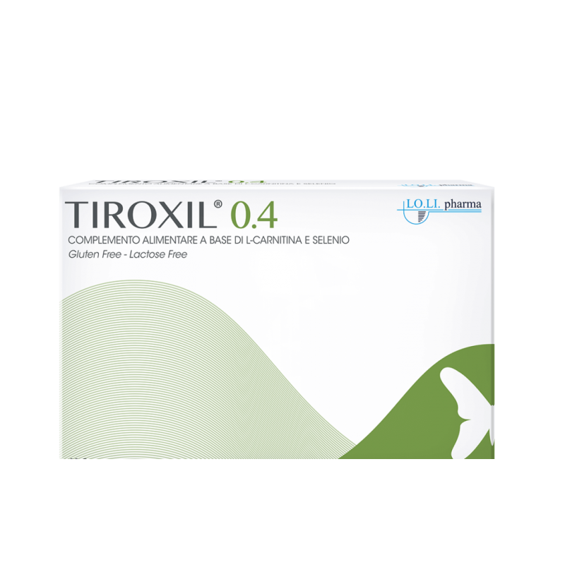 Tiroxil 0,4 Integratore Funzione Tiroidea 30 Compresse
