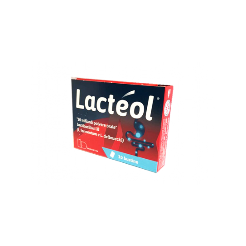 Lacteol 10 Miliardi Lattobacilli Antidiarroico 10 Bustine Polvere Orale